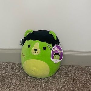 Squishmallow Len the Bear Frankenstein’s Monster Halloween